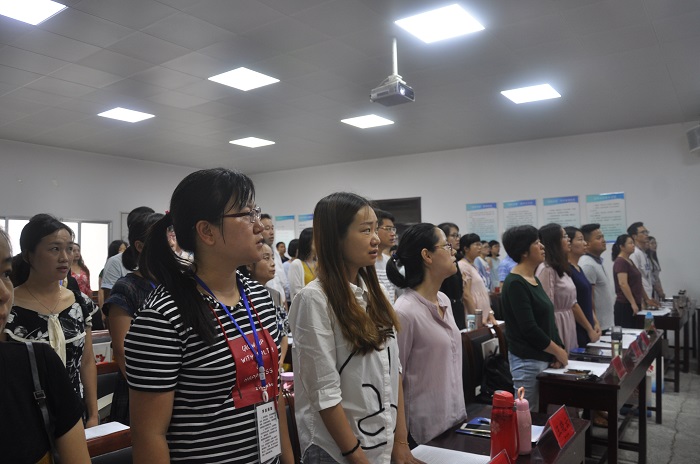 潢川幼儿师范学校成功举行2018年信阳市中等职业学校骨干教师省级培训开班仪式